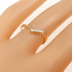 Nhẫn kim cương K18YG 0.10CT - Hàng hiệu Authentic 850884