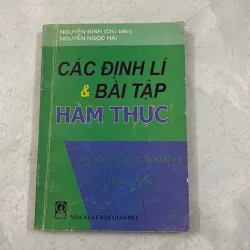Các định lý và bài tập Hàm thực - Nguyễn Định