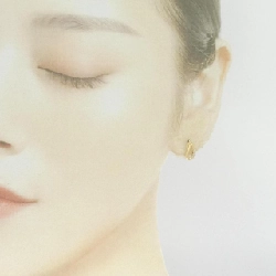 K18YG Bông tai kim cương 0.06CT - Hàng hiệu Chính hãng 875077