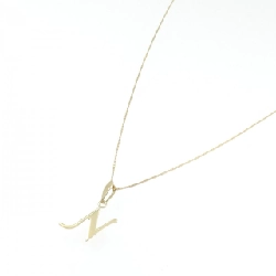 K18YG Chữ cái N Dây chuyền - Hàng hiệu Chính hãng 858445