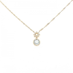 K18YG Aquamarine Necklace - Hàng hiệu Authentic