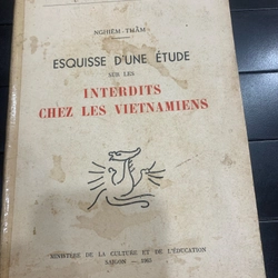 ESQUISSE D'UNE ÉTUDE SUR LES INTERDITS CHEZ LES VIETNAMIENS