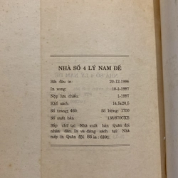 NHÀ SỐ 4 LÝ NAM ĐẾ (HỒI ỨC, TƯ LIỆU, KỶ YẾU) XUẤT BẢN NĂM 1997 470490