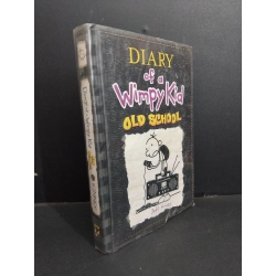 Diary of a wimpy kid 10 Old school (bìa cứng) mới 90% bẩn bìa, ố nhẹ HCM1712 Jeff Kinney NGOẠI VĂN