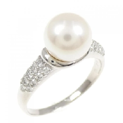 Nhẫn ngọc trai Akoya PT900 9.0mm - Hàng hiệu Authentic