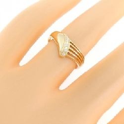 Nhẫn kim cương K18YG - Hàng hiệu Authentic 854820