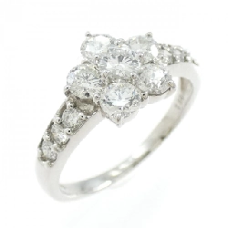 Nhẫn kim cương hoa PT900 1.00CT