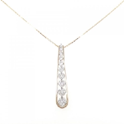 K18PG/K18WG Dây chuyền kim cương 0.50CT - Hàng hiệu Chính hãng