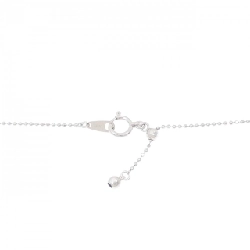 K18WG/750WG Dây chuyền kim cương - Hàng hiệu Authentic 860542