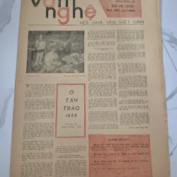 Báo Văn Nghệ Số 29 (20-7-1985) - Đinh Công Diệp, Nguyễn Mạnh Tuấn - Báo chí, Ghi chép