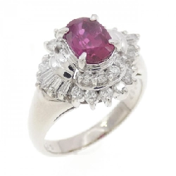 Nhẫn Ruby PT900 1.30CT - Hàng hiệu Chính hãng