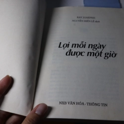 Lợi mỗi ngày được một giờ - Nguyễn Hiến Lê 472873