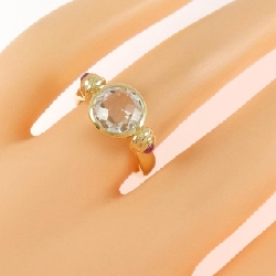 Nhẫn Topaz Trắng K18YG 668405