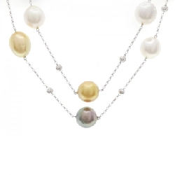 K14WG Ngọc trai trắng - Hàng hiệu Authentic