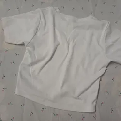 ÁO CROPTOP BASIC NỮ - TRẮNG 739064