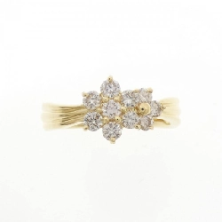 Nhẫn kim cương hoa K18YG 0.50CT - Hàng hiệu chính hãng 852908