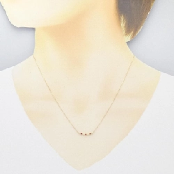 K18YG Spinel Necklace - Hàng hiệu Authentic 863508