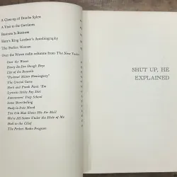 Shut Up, He Explained: A Ring Lardner Selection 737105
