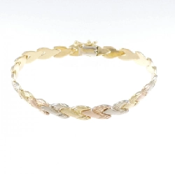 Vòng tay ba màu 750 - Hàng hiệu Authentic 871007