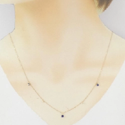 K18YG Sapphire Necklace - Hàng hiệu Authentic 866073