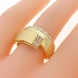 Nhẫn kim cương K18YG 0.28CT - Hàng hiệu chính hãng 850624