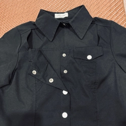 Sơ mi nữ crotop 519643