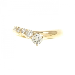 Nhẫn kim cương K18YG 0.25CT 671550