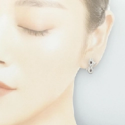 K18WG Bông tai/Khuyên tai Kim cương 0.50CT - Hàng hiệu Chính hãng 875983