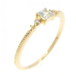 【Sản phẩm mới】Nhẫn aquamarine K18YG