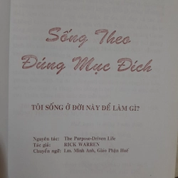 Sống theo đúng mục đich 323614