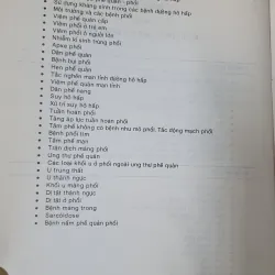 BỆNH HỌC LAO VÀ BỆNH PHỐI  780295