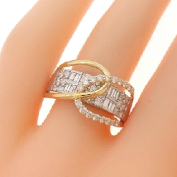 【Sản phẩm mới】Nhẫn kim cương PT900/K18YG 1.00CT 669132