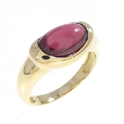 Nhẫn Garnet K18YG - Hàng hiệu Chính hãng