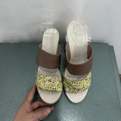 Dép đế xuồng crocs 2hand size w7-37 độ mới cao hình chụp thật 1001633
