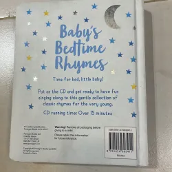 NGOẠI VĂN tiếng anh trẻ em : Baby’s Bedtime Rhymes CD - sách ru bằng điệu nhạc cực hay  1027805