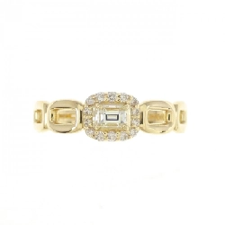 Nhẫn kim cương K18YG 0.15CT - Hàng hiệu Authentic 856227