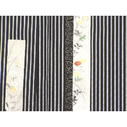 Áo kimono thăm viếng, trang trí vàng Yūzen, có thêu - Hàng hiệu Authentic 876518