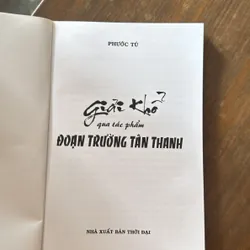 Giải Khổ qua tác phẩm Đoạn Trường Tâm Thanh - Phước Tú 723104