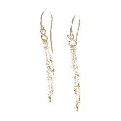 K18YG Bông tai - Hàng hiệu Authentic 865925