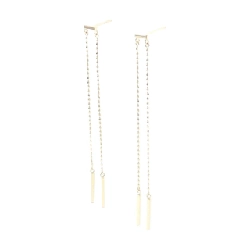 K18YG Bông tai - Hàng hiệu Authentic 868877