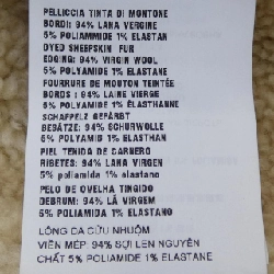 Áo khoác lông cừu PRADA với logo hình tam giác 58A086 1ZXR - Hàng hiệu Chính hãng 817916