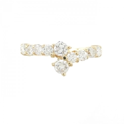 Nhẫn kim cương K18YG 0.51CT 669725