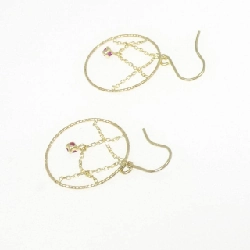 K14YG Bông tai Ruby - Hàng hiệu Chính hãng 869940