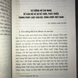 Tư tưởng Hồ Chí Minh về cán bộ, công tác cán bộ và sự kết thừa….cách mạng Việt Nam  606947
