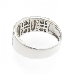 Nhẫn kim cương 750WG chữ H 0.48CT 666049