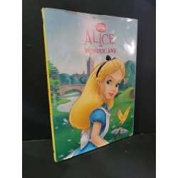 Alice in wonderland (bìa cứng, sách màu) mới 90% bẩn áo bìa Disney HCM3004 NGOẠI VĂN