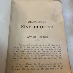 GIẢNG NGHĨA KINH DƯỢC SƯ - THIỀU CHỬU 994913