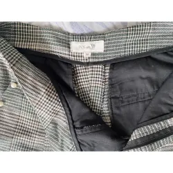 MỚI 99%***IVY MODA* QUẦN CULOTTE ỐNG RỘNG NGỌC TRAI KẺ CARO* SIZE M* TẶNG QUÀ 0Đ FREESHIP 588662