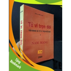 (TẶNG BOOKMARK) Tử vi trọn đời nam mạng mới 80% bẩn bìa, ố vàng 1968 Giáo sư Hiển Linh RBK1604 TÂM LINH - TÔN GIÁO - THIỀN
