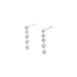 PT950 Bông tai kim cương 0.20CT - Hàng hiệu Chính hãng 871434